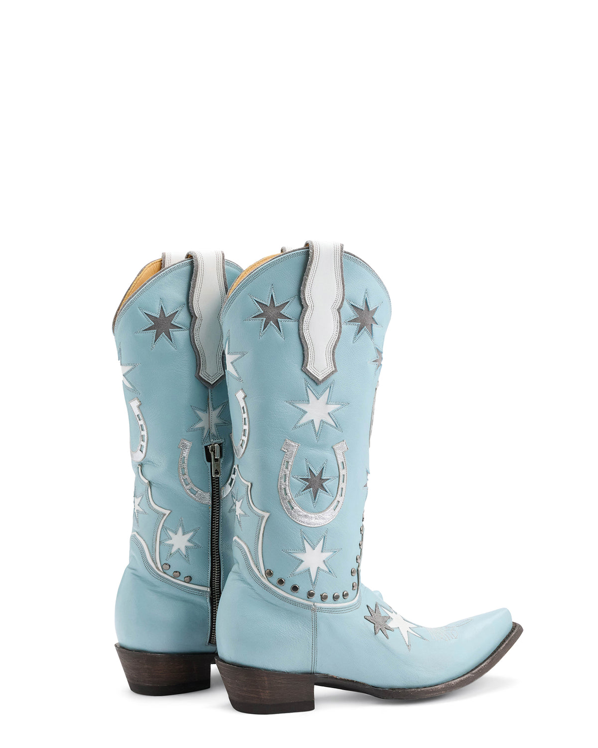 LUCKY STAR BOOT - Blue/Grey