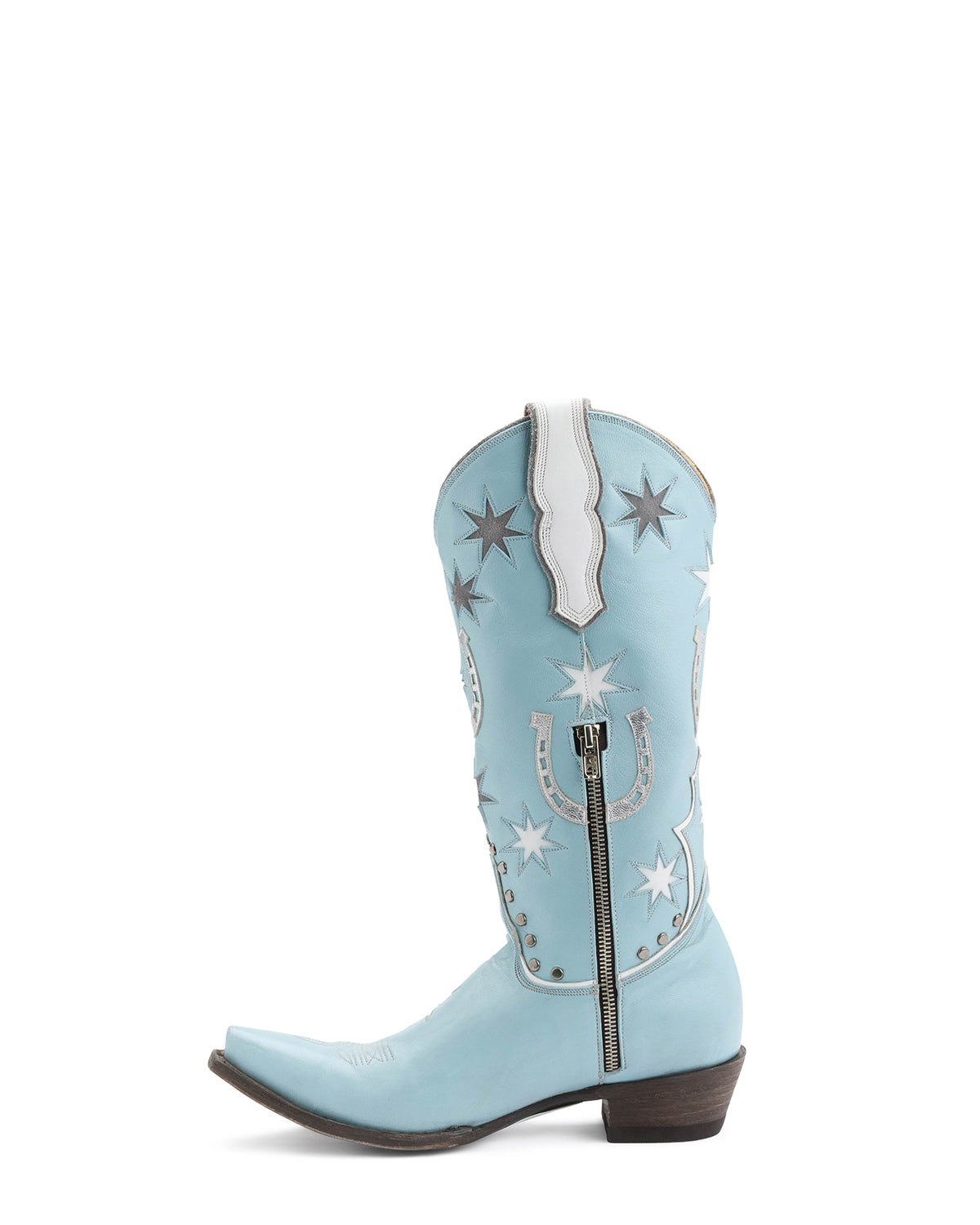 LUCKY STAR BOOT - Blue/Grey