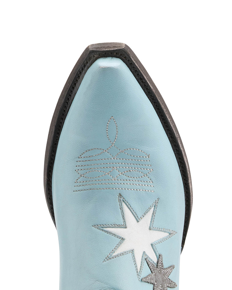 LUCKY STAR BOOT - Blue/Grey
