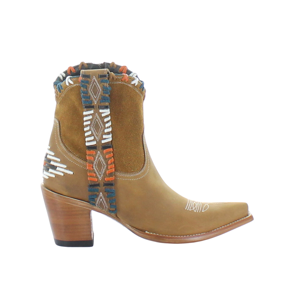 The Sedona Perforated Western Boots