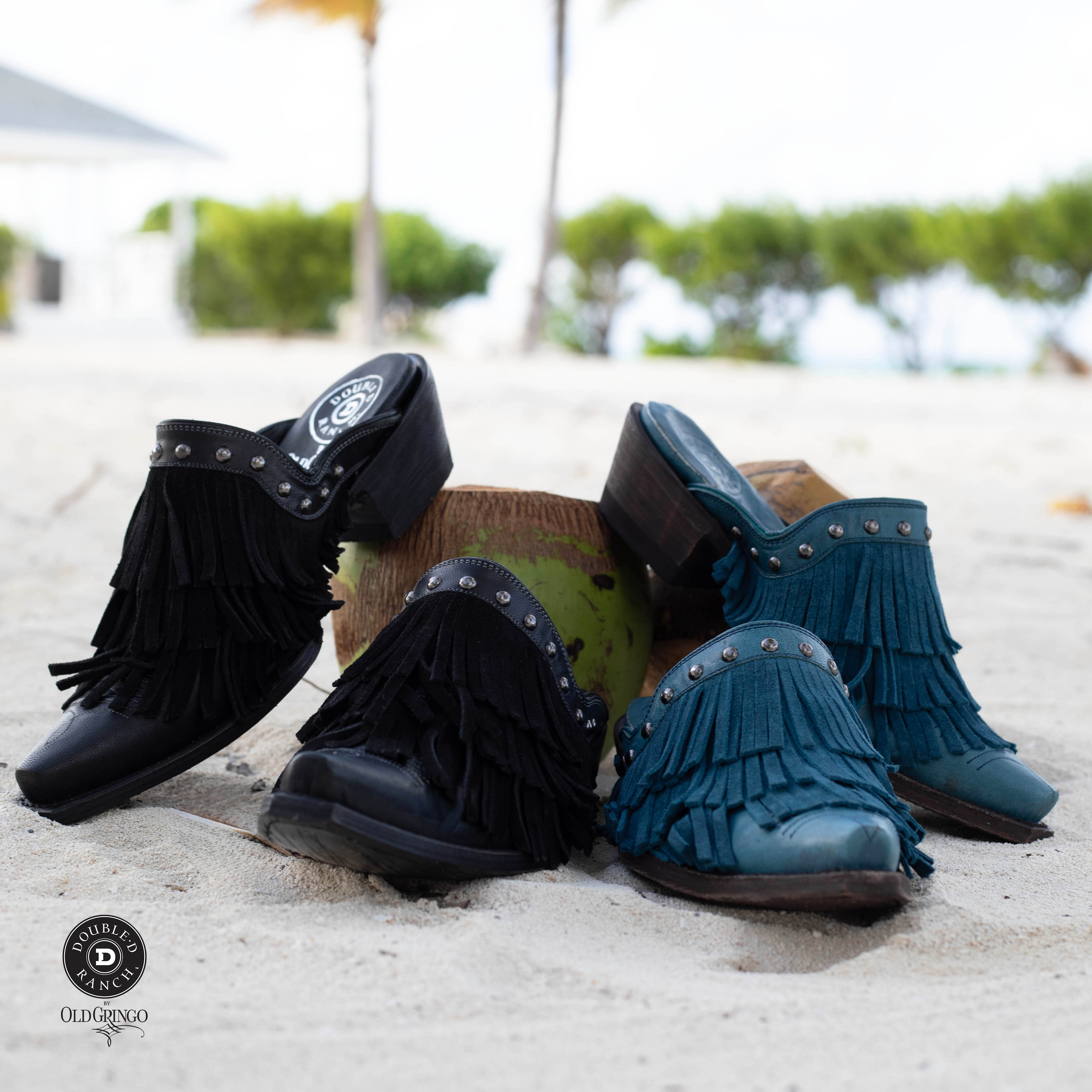 ON THE FRINGE MULE - WOMEN'S