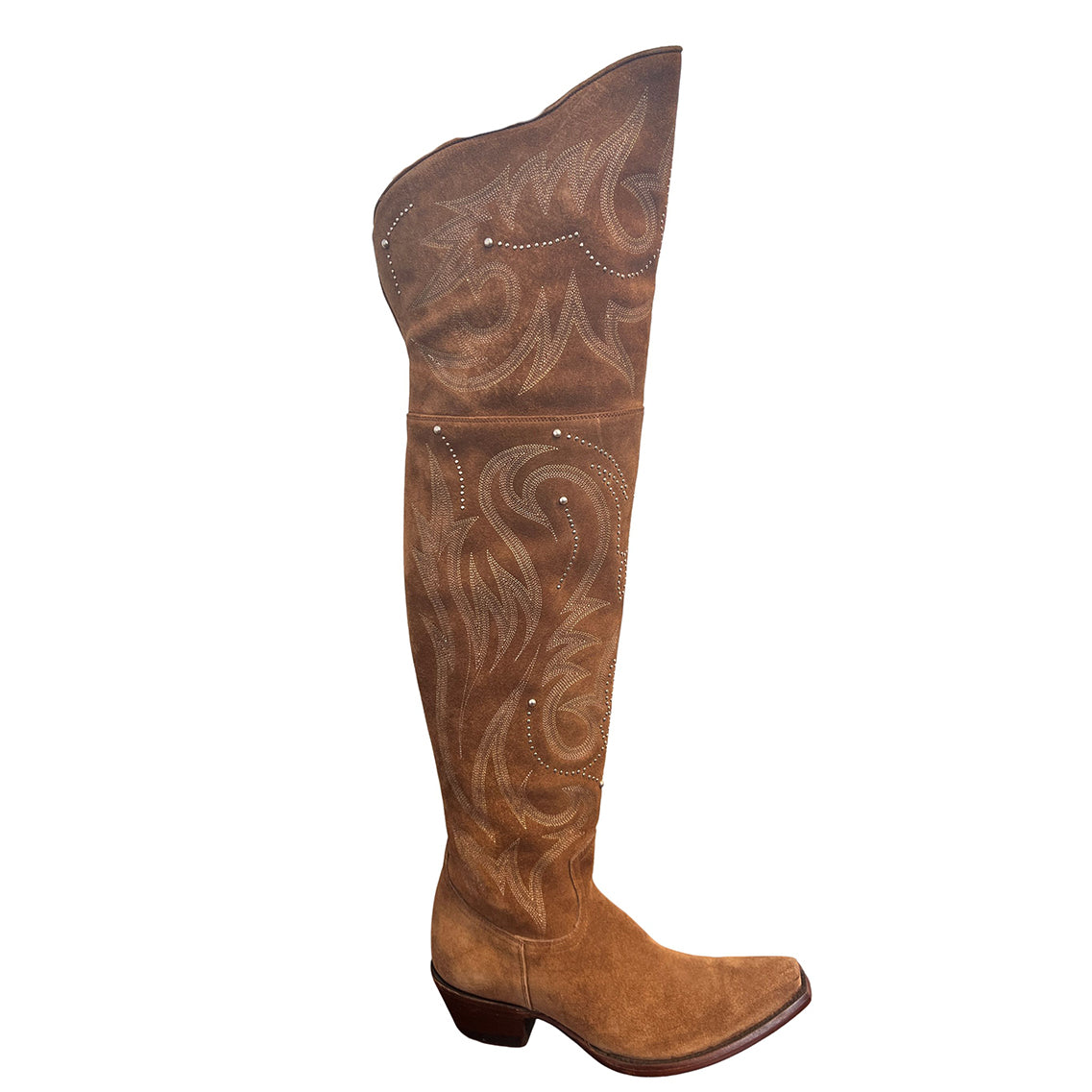 LA PATRONA - Suede Brown