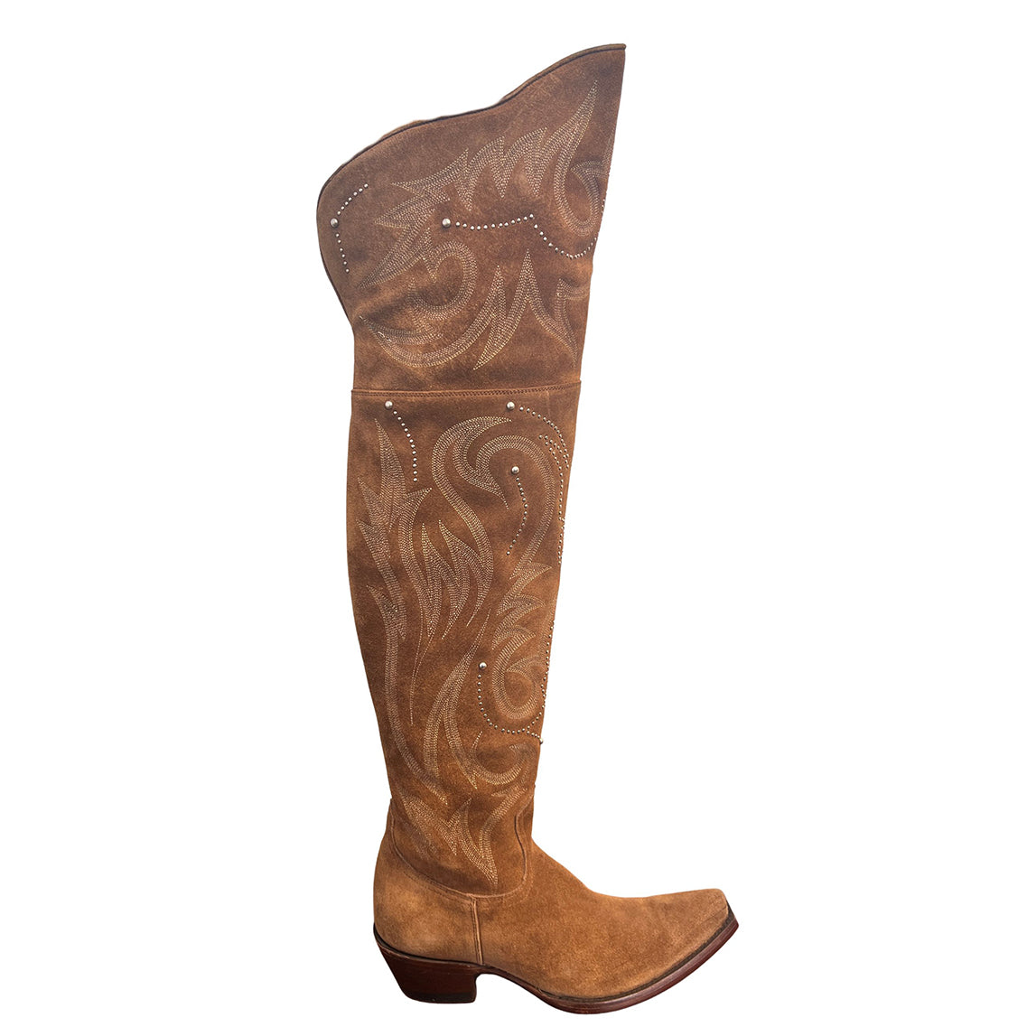 LA PATRONA - Suede Brown