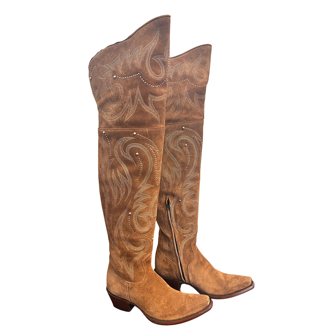 LA PATRONA - Suede Brown