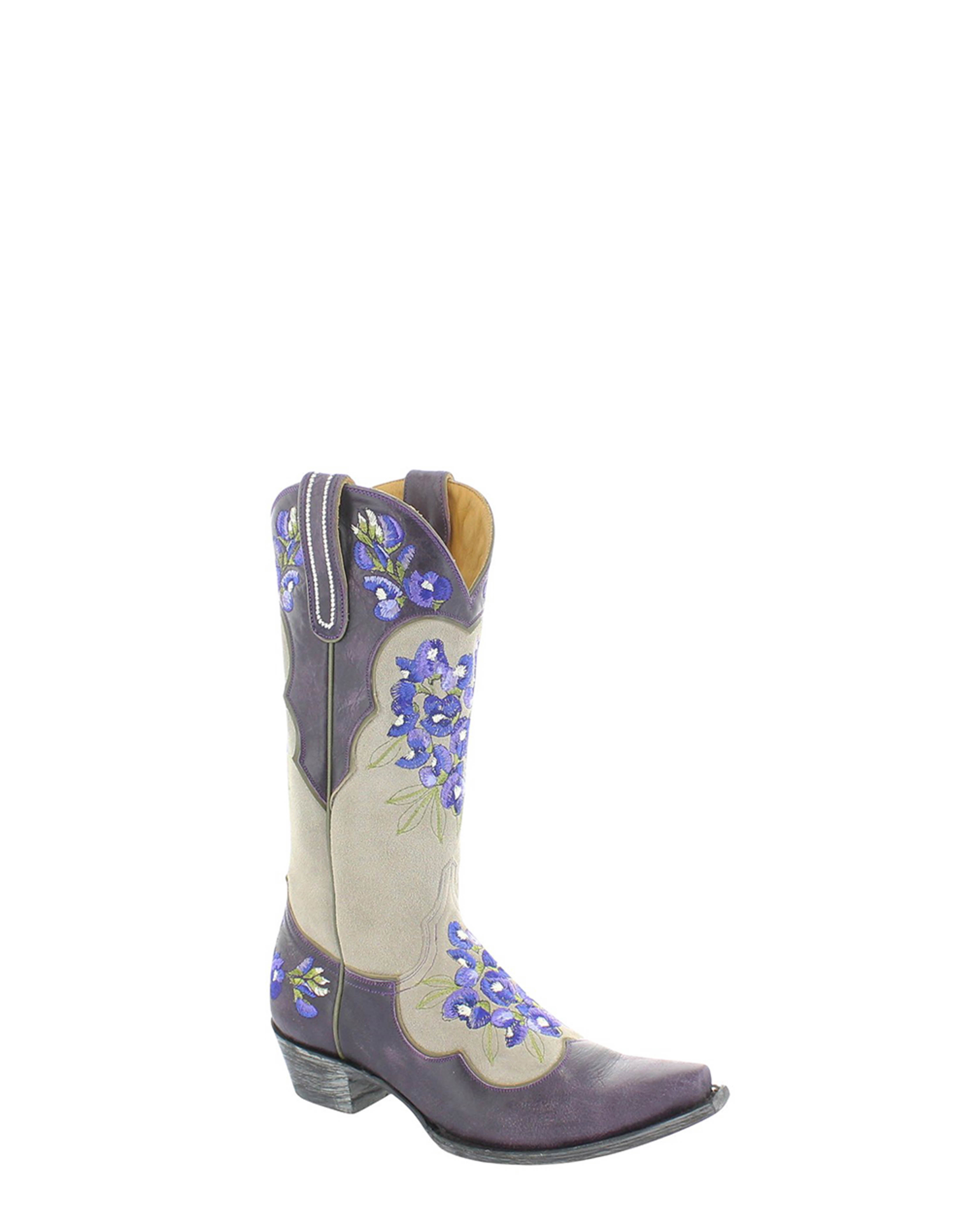 VIOLA - Oatmeal/Purple