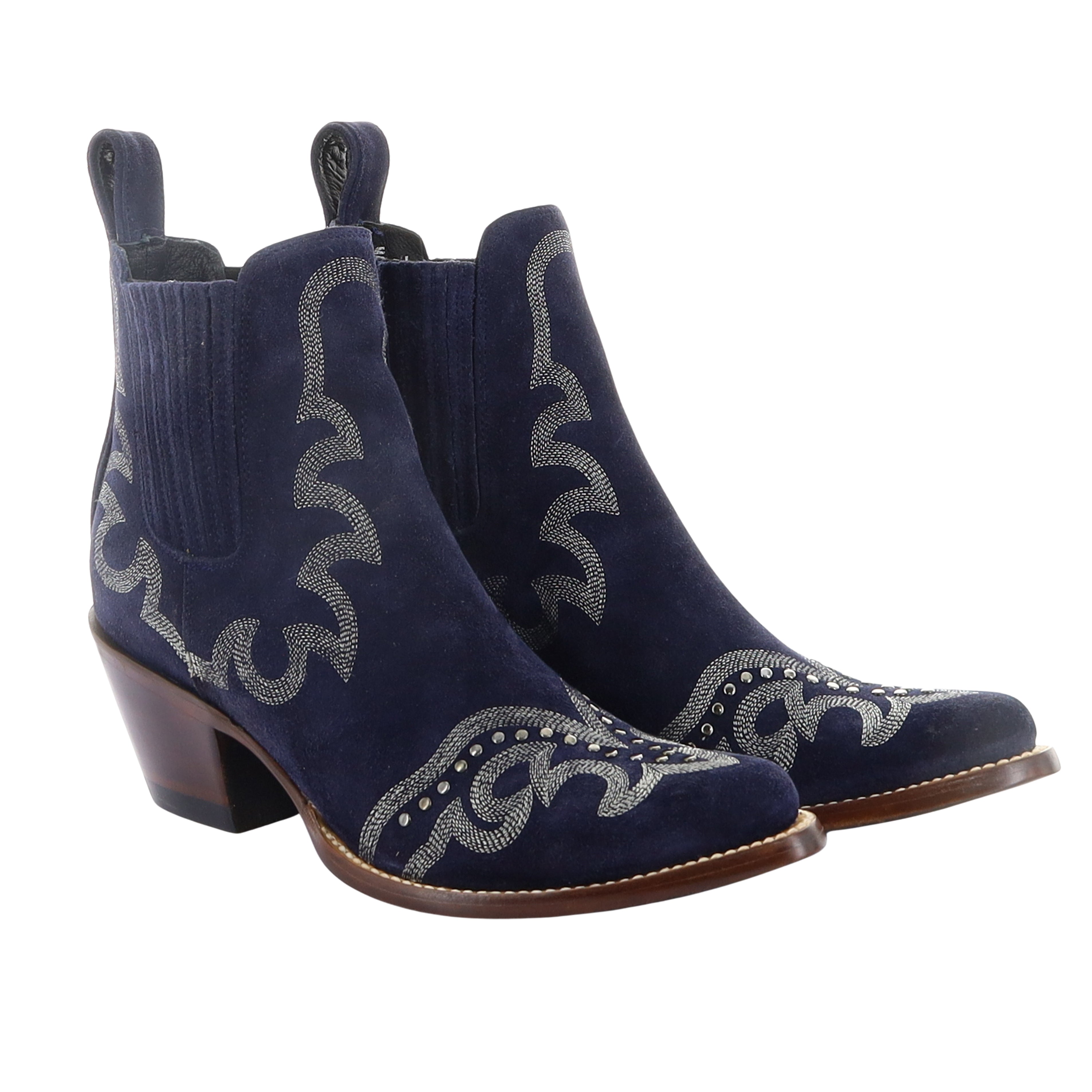 SHAY BOTIN - Suede Indigo