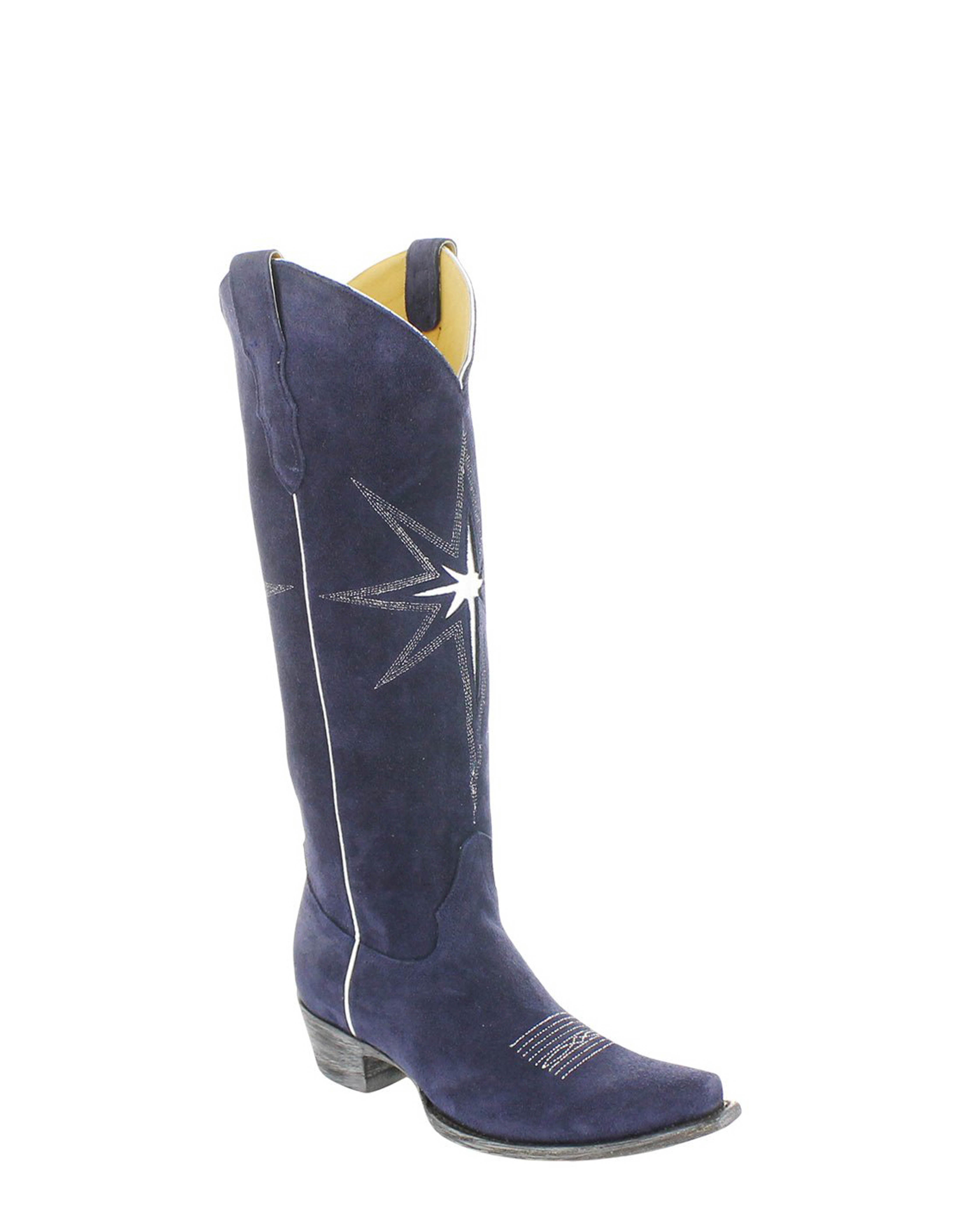 GALILEA - Suede Indigo