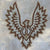 BEADED EAGLE CROSSBODY GOLD