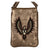 BEADED EAGLE CROSSBODY ROSEGOLD