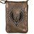 BEADED EAGLE CROSSBODY SILVER