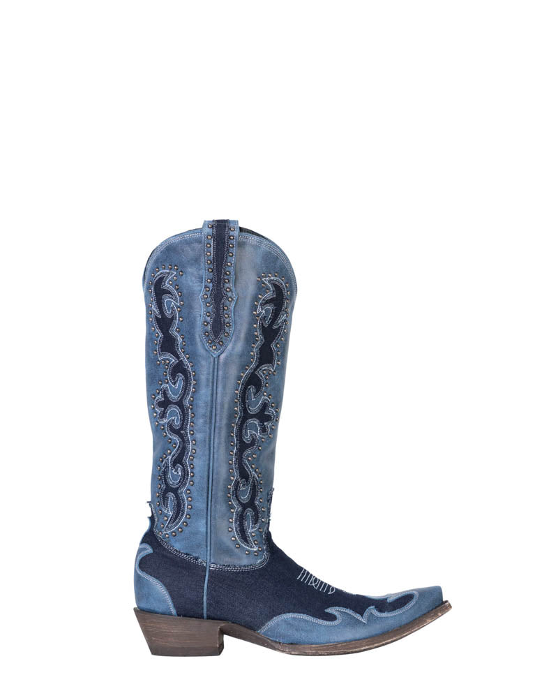 PROMISE BOOT - Blue/Denim