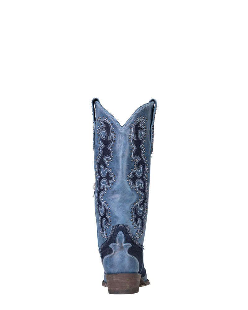 PROMISE BOOT - Blue/Denim