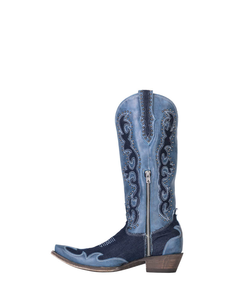 PROMISE BOOT - Blue/Denim