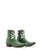 AMITY SHORT - Green/Crackled White