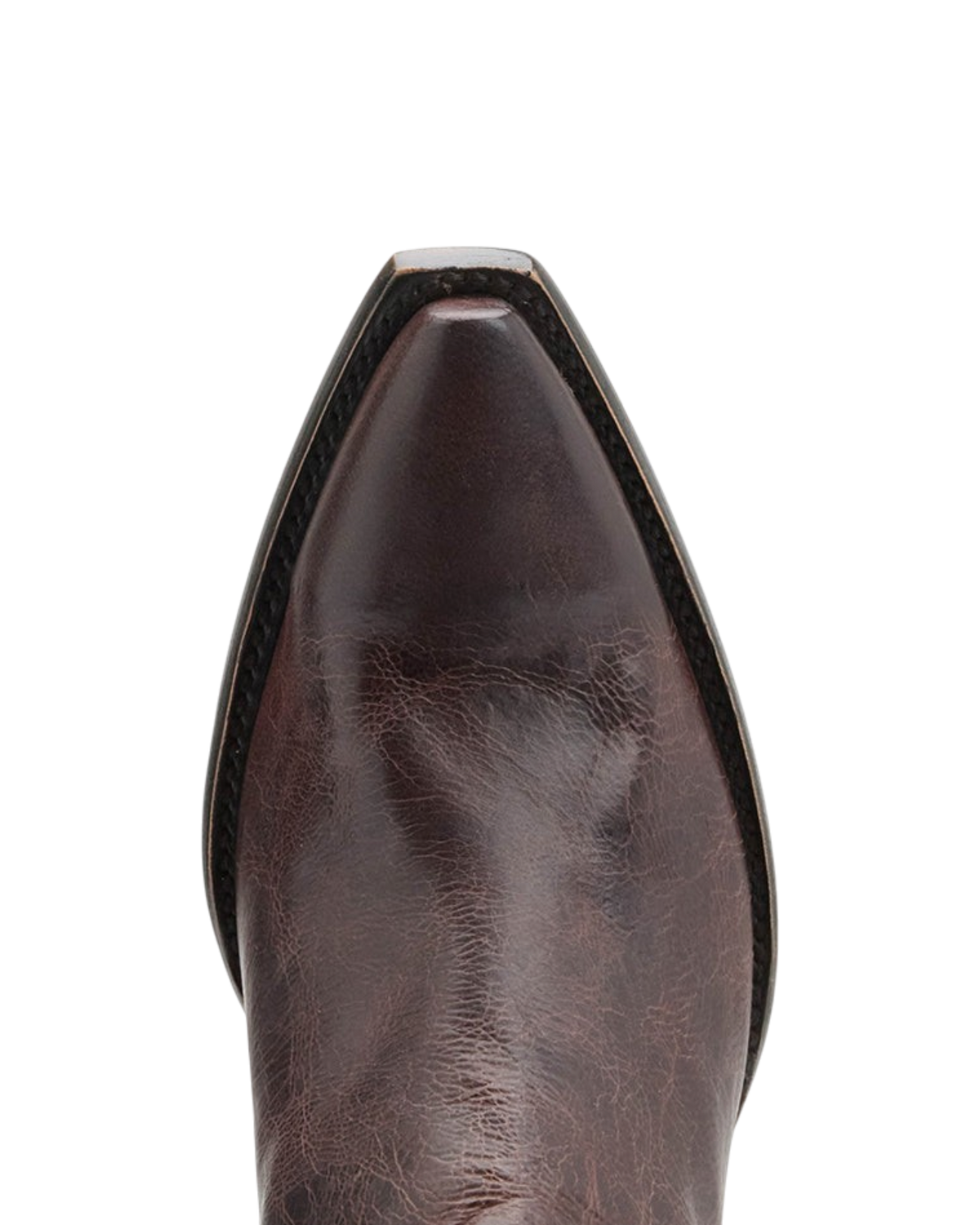 Old Gringo Boots Mayra Tall chocolate goat leather cowboy boot with a pointed 4Long toe