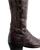 Old Gringo Boots Mayra Tall chocolate goat leather western boots with intricate decorative stitching