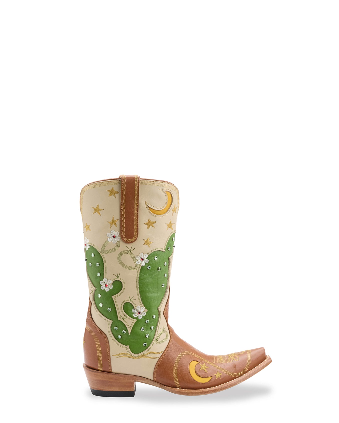 JEWELED PRICKLY PEAR - Cognac/Yellow
