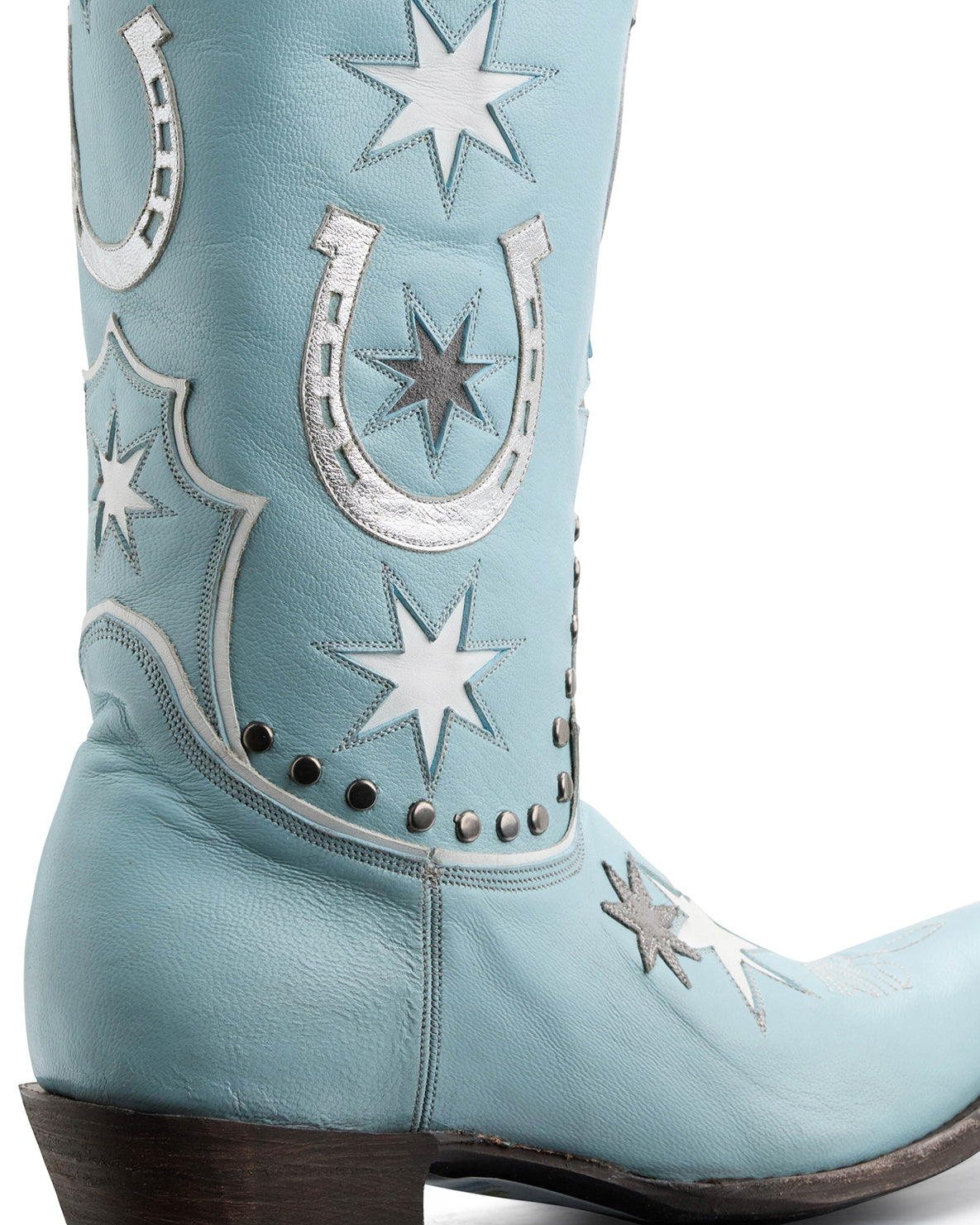LUCKY STAR BOOT - Blue/Grey