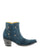 Old Gringo Lanai Dark Teal women's 7" cowboy boot, side view