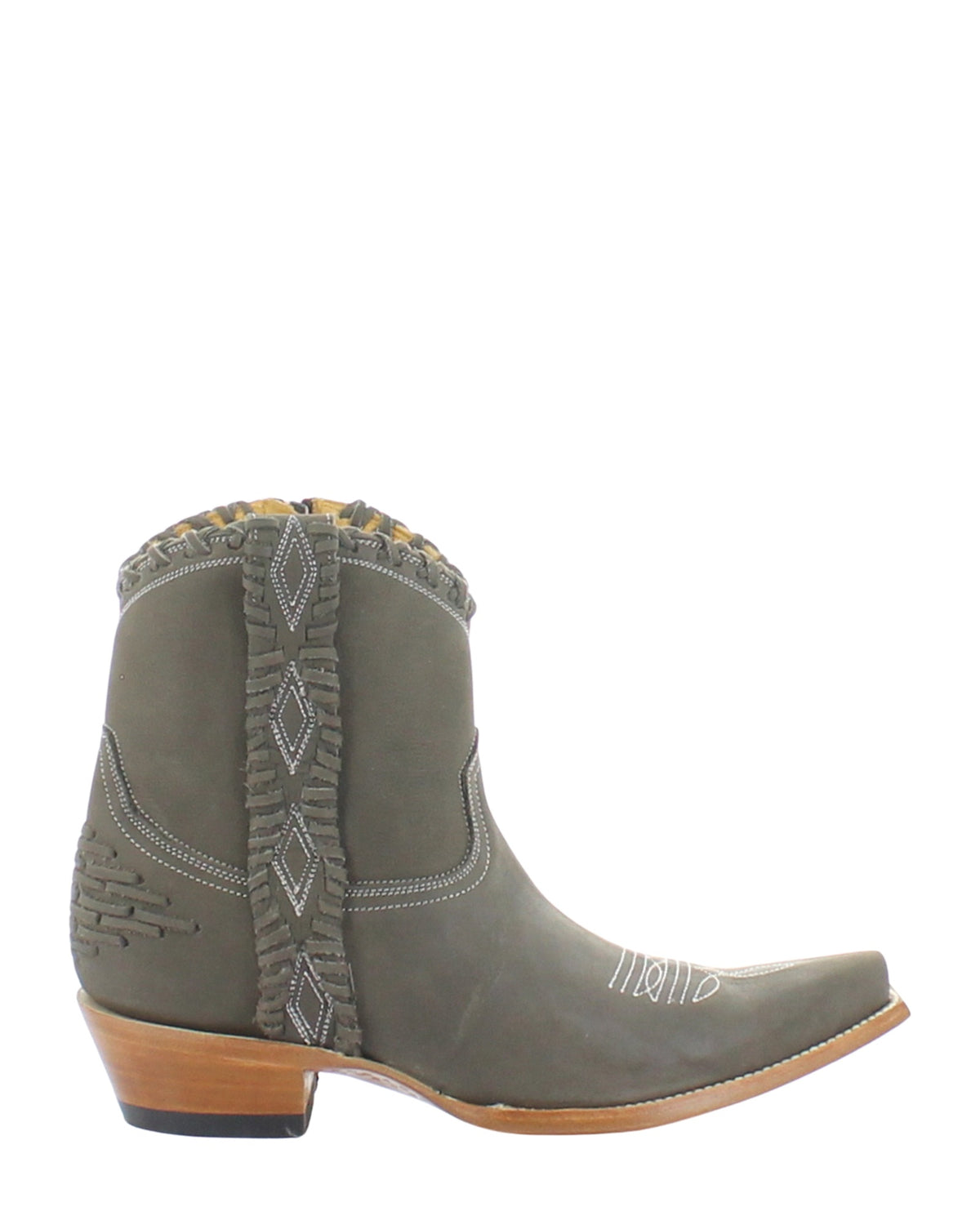 Old Gringo Sedona Ivy Green women's 6" cowboy boot, side view