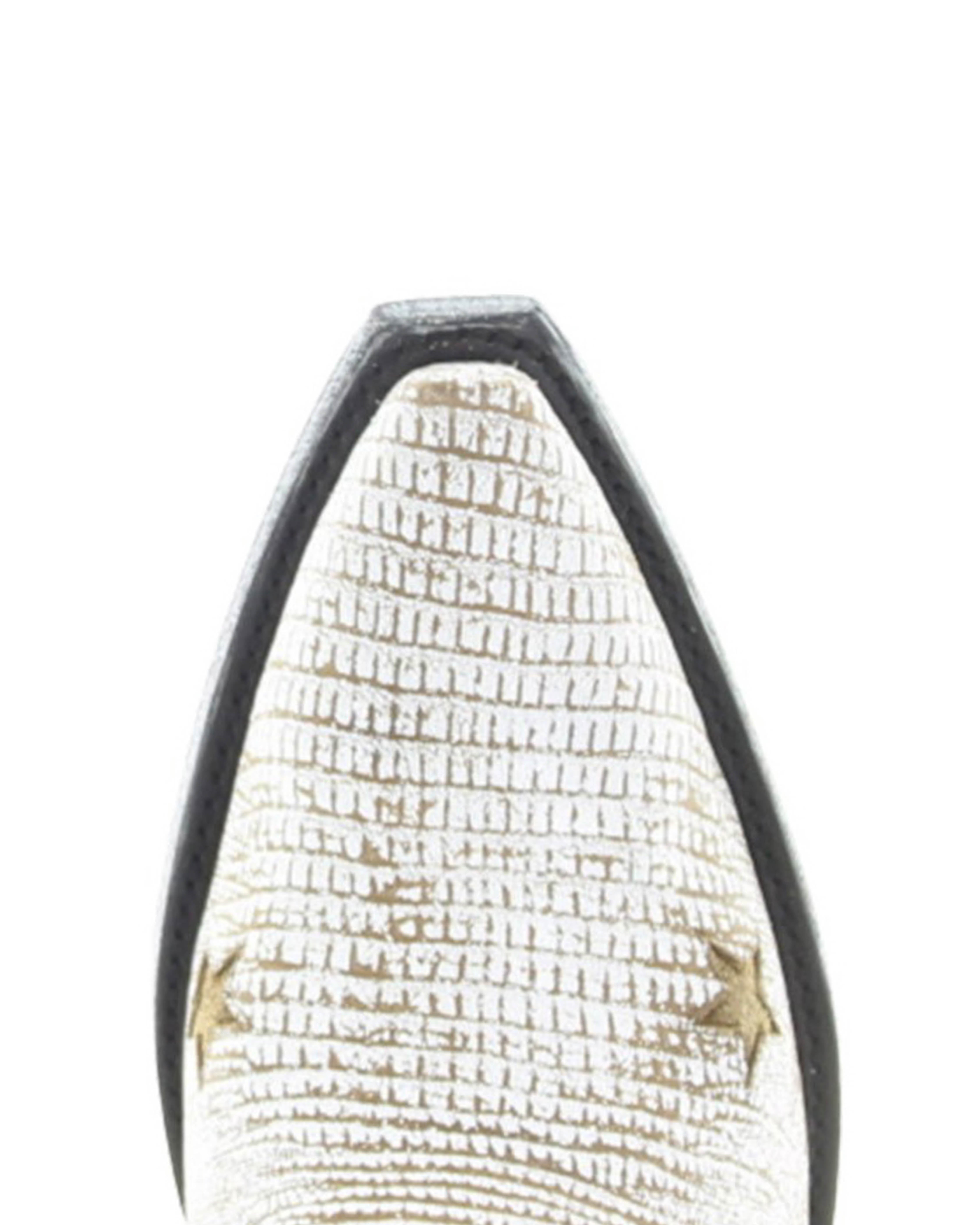 JENA - Crackled White/Camel