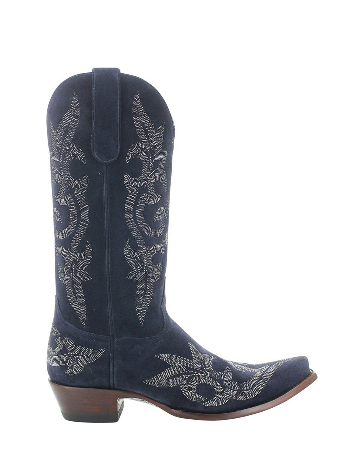 Old Gringo Diego Mid Indigo women's 13" cowboy boot, side view