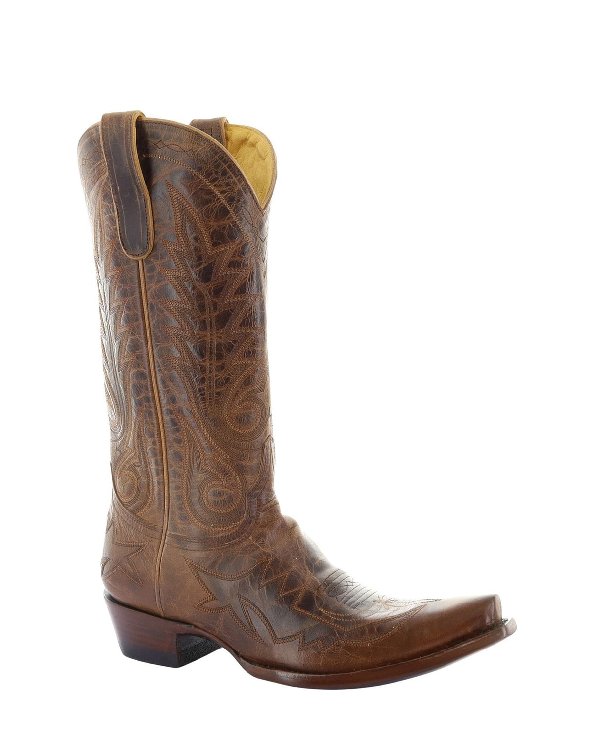 Old Gringo Nevada Peanut Rust women's 13" cowboy boot, side view