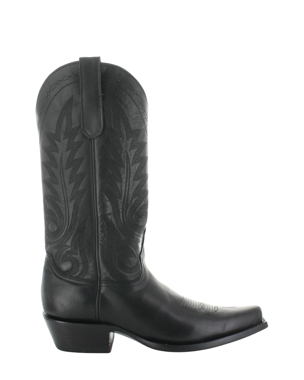 Old Gringo Nevada Bis Black men's 13" cowboy boot, side view
