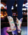 Old Gringo Boots Cowtown western boots in crackled white leather with colorful embroidered Fort Worth icons