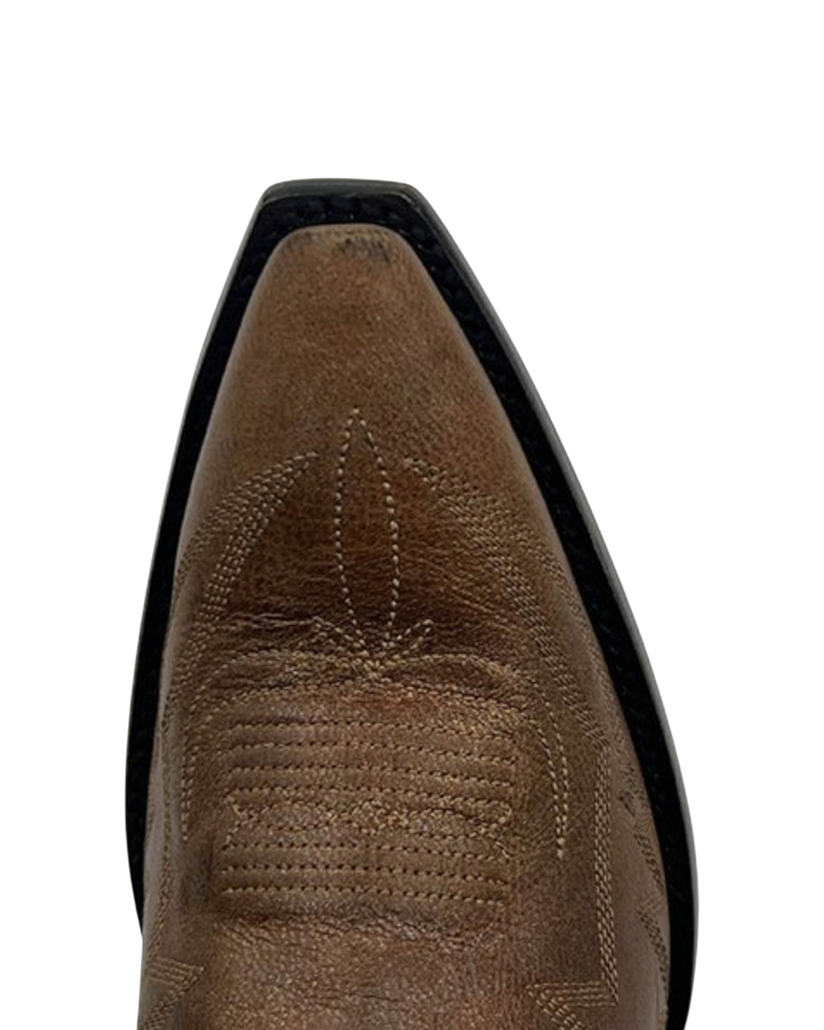 Old Gringo Boots Mayra Bis tall western boot in metallic pearl leather with gold and brown stitching detail