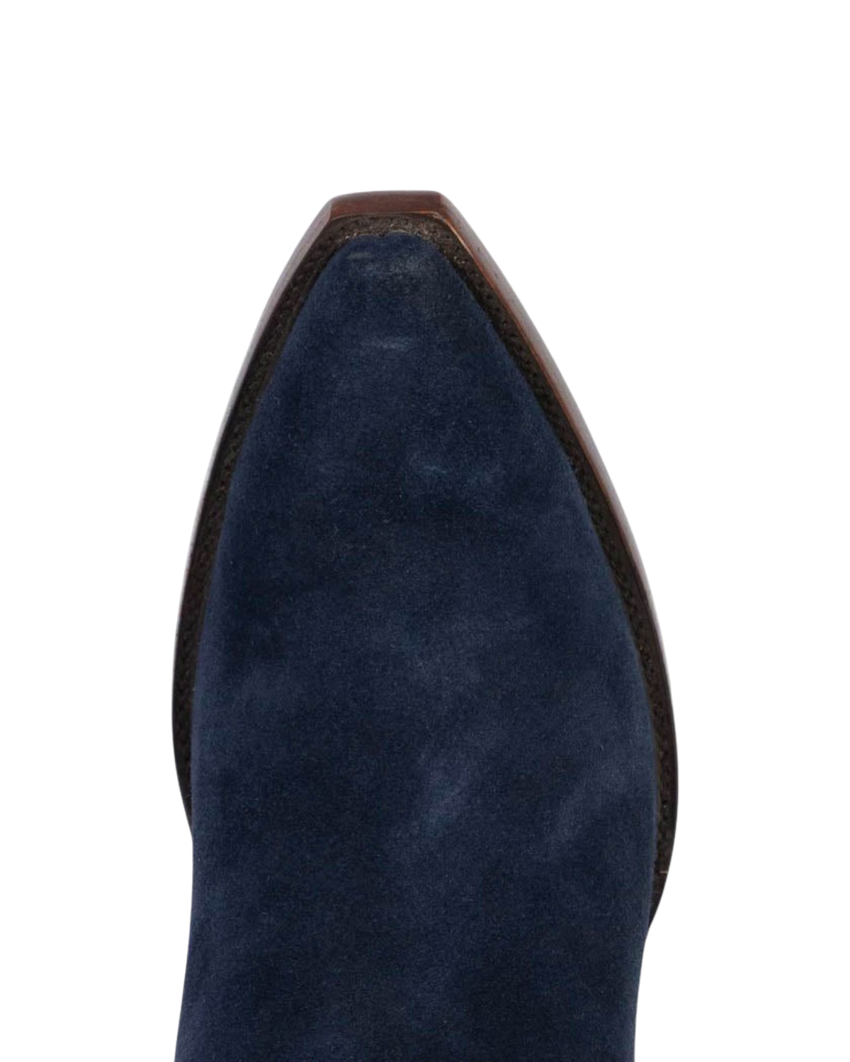 Old Gringo Boots Mayra navy blue suede western boot with a pointed toe and leather sole