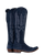 Old Gringo Boots Mayra navy blue suede western boots with intricate tonal embroidery and a classic pointed toe.