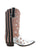 Old Gringo Star Rain Silver/Pink women's 13" cowboy boot, side view