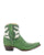 Old Gringo Amity Short Green/Crackled White women's 8" cowboy boot, side view