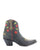 Old Gringo Kersen Short YBL664 Black women's 8" cowboy boot, side view