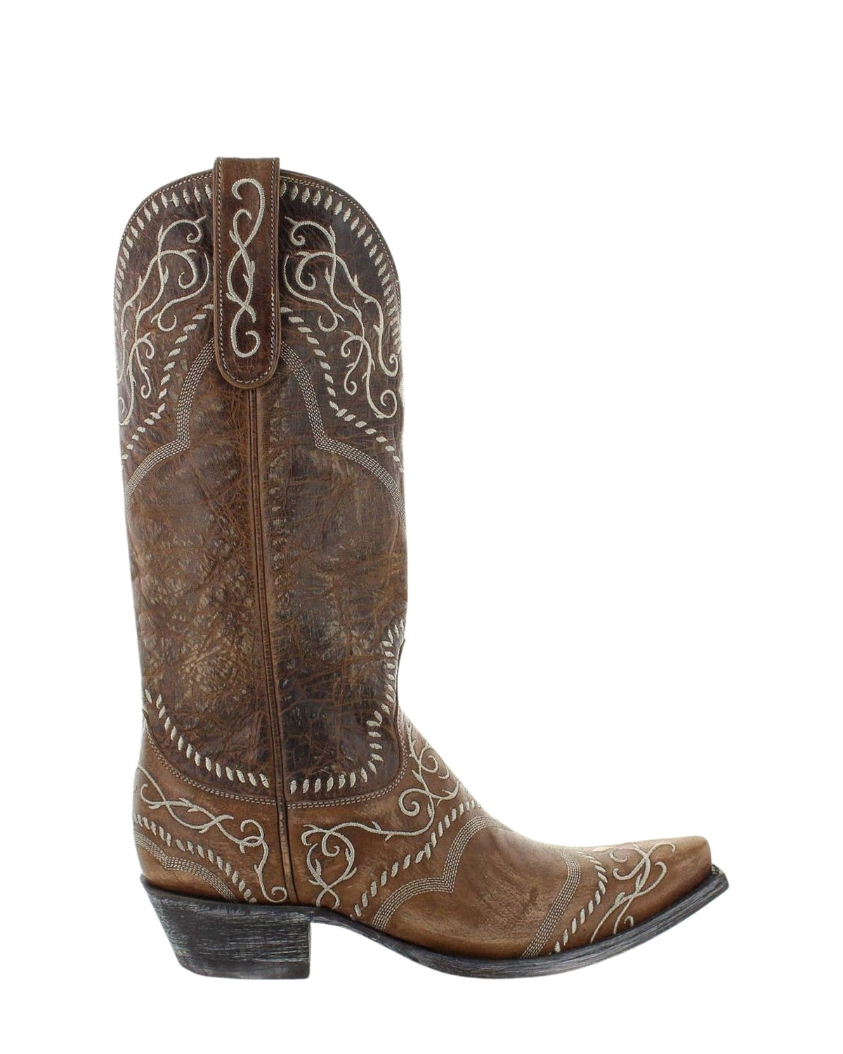 Old Gringo Sintra Mid YL161-RF Vesuvio Oryx women's 13" cowboy boot, side view