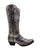 Old Gringo Peyton Tall YL347 Purple women's 15" cowboy boot, side view
