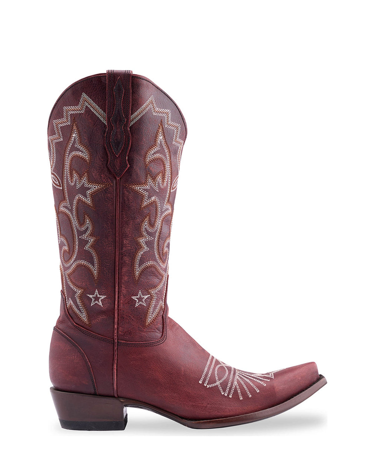 Old Gringo Arizona Mid Red women's 13" cowboy boot, side view