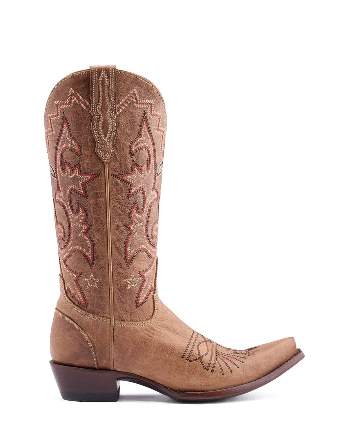 Old Gringo Arizona Mid Cognac women's 13" cowboy boot, side view