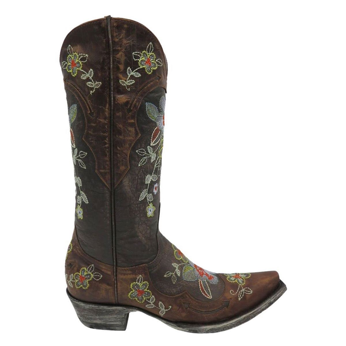 Women's Floral Embroidered Cowboy Boots Bonnie by Old Gringo