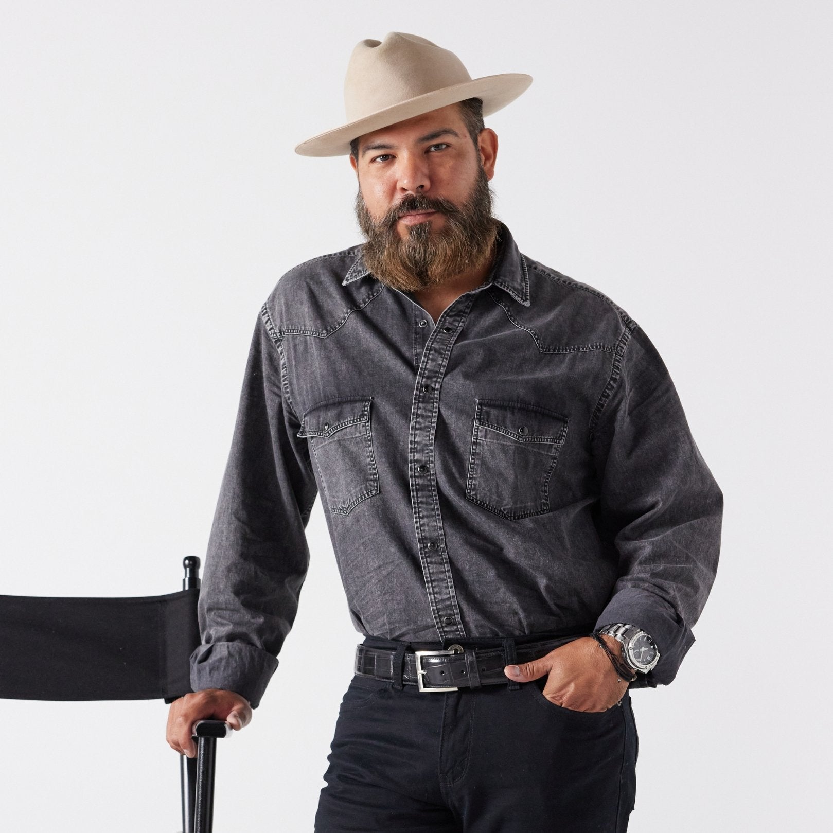 Men's Shirt Stone Wash